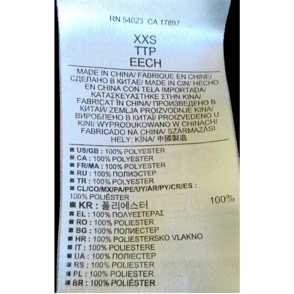 Banana Republic Women's Petite Black Long Sleeve Roll Tab Button Blouse Size XXS - Picture 8 of 9